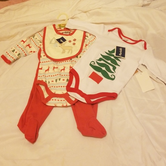 3pcs set Christmas outfit - Picture 1 of 4